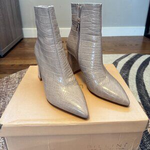 Billini Elke Boots in Beige Croc size 6